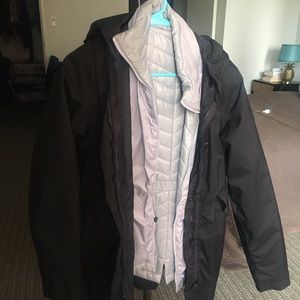 The North Face water and wind proof jacket